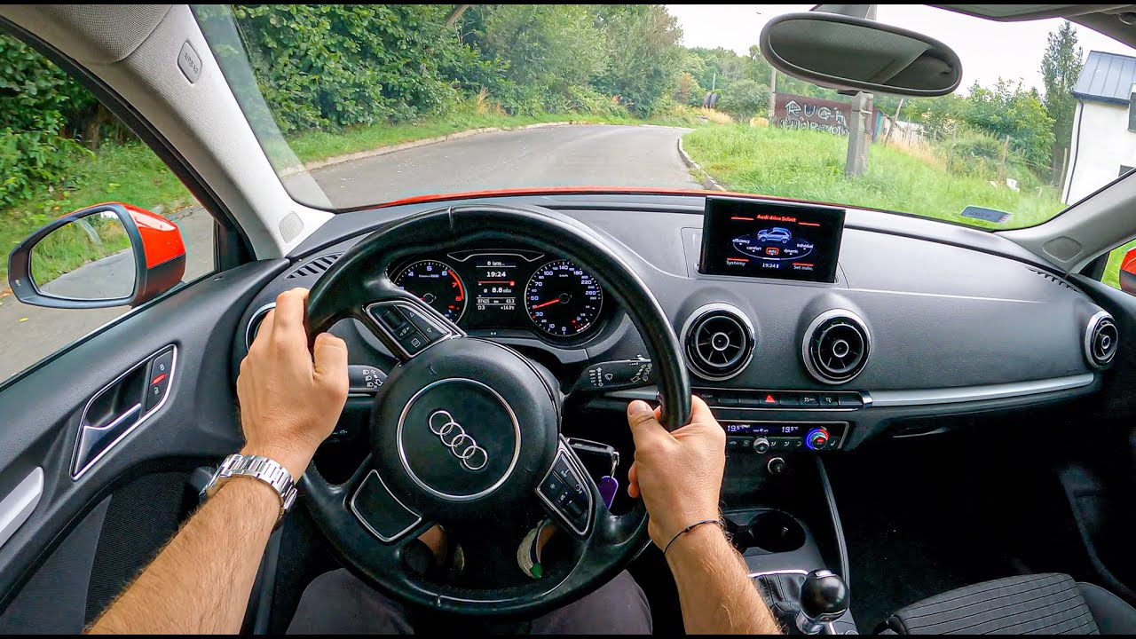 2015 Audi A3 8V Sportback [1.4 TFSI 125HP] |0-100 | POV Test Drive #882 Joe Black