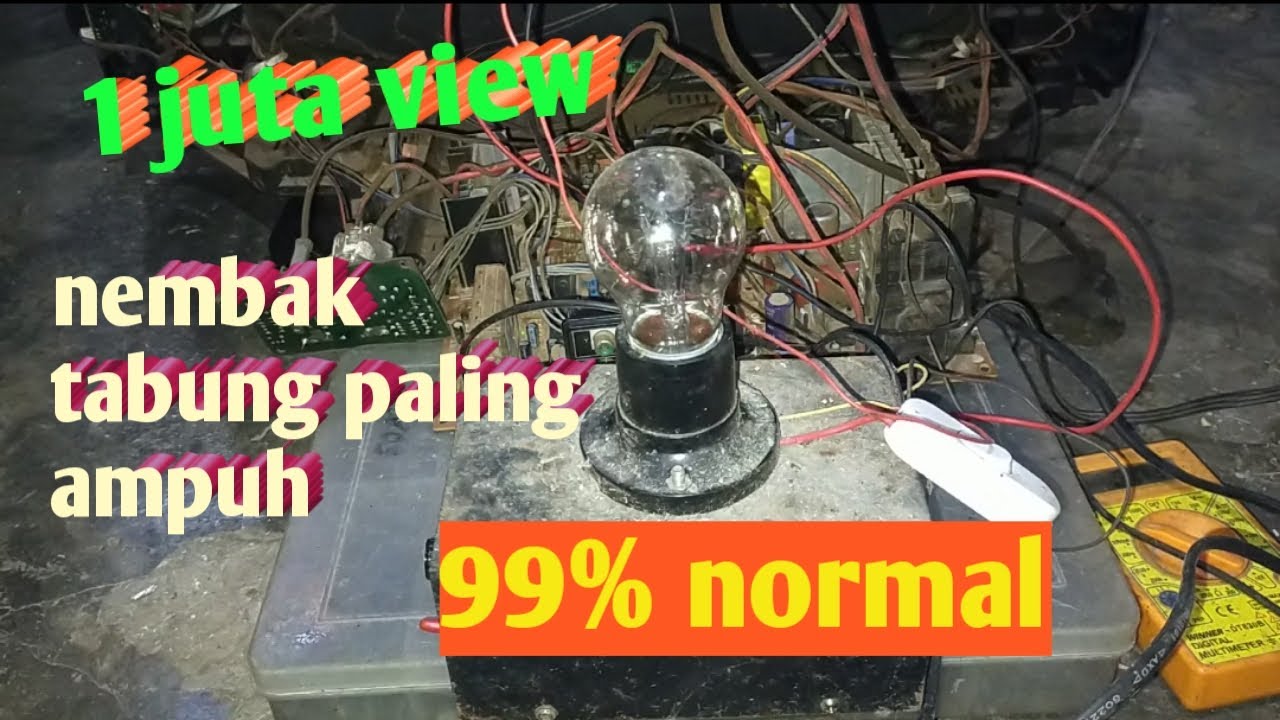 cara nembak tabung crt paling ampuh