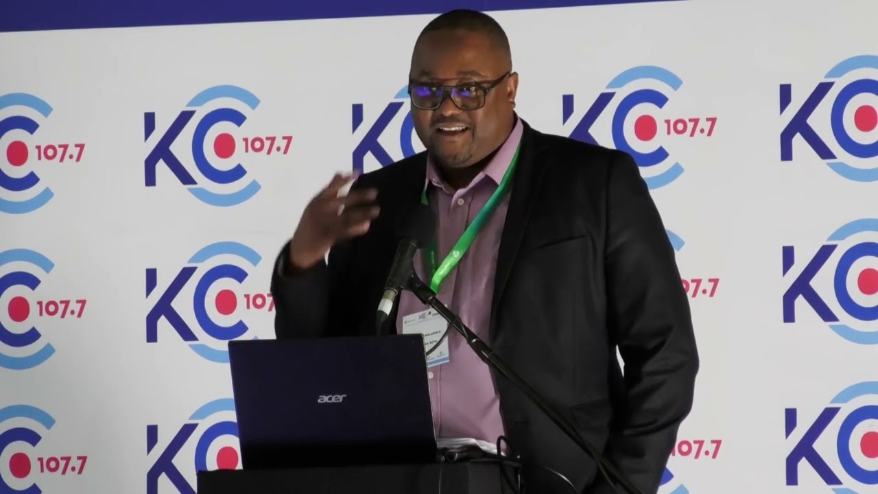 Sibusiso Dhladhla  Acting CEO Services SETA speaks at the Cape Winelands Knowledge Sharing Festival