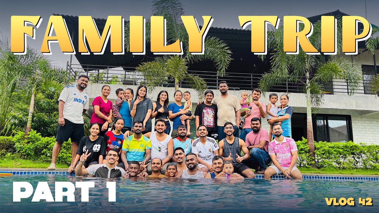 FAMILY TRIP | Vrundavan Farmhouse TITWALA | PART 1 | VLOG 42 | 