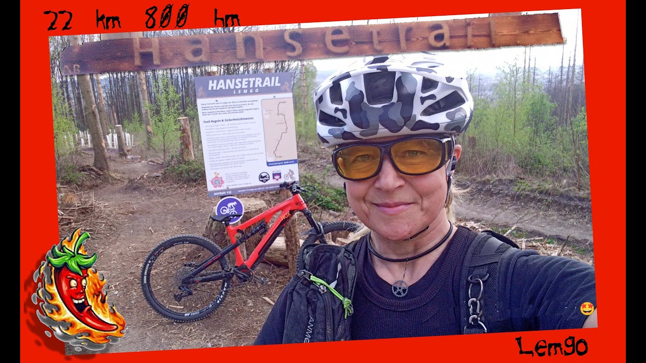 Legaler Trail - Hansestadt Lemgo mit Red Hot Chili 🔺🔻⭕❌ NOX Light eMTB #mtb #cycling #downhill #bike