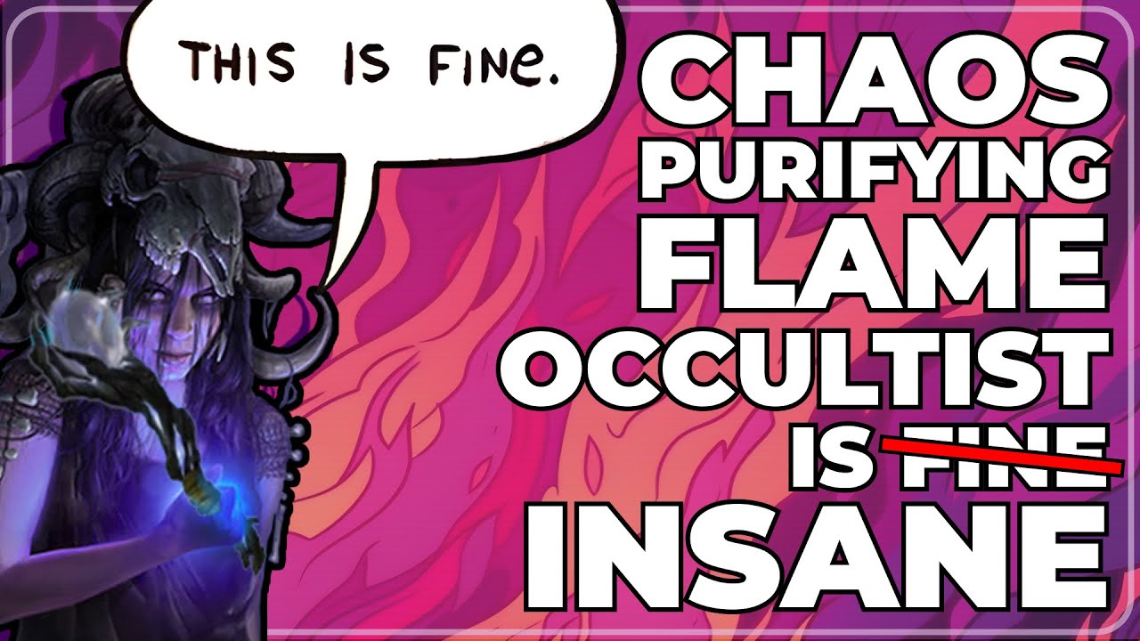 Purifying Flame GOES CRAZY with Chaos Damage! [PoE 3.21 Crucible Build Guide]
