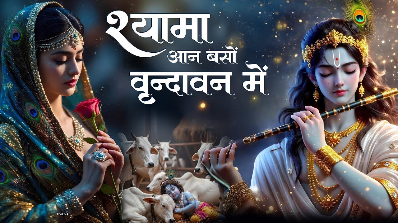 Radha Krishan Bhajan | Shyama Aan Baso | श्यामा आन बसों वृन्दावन में | New Bhajan