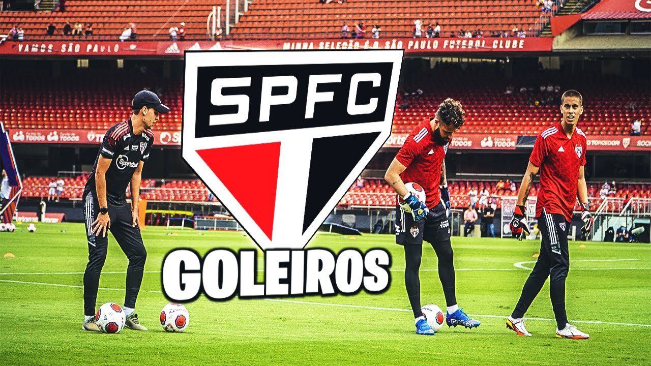 COMO É O AQUECIMENTO DOS GOLEIROS DO SÃO PAULO ANTES DE UM JOGO