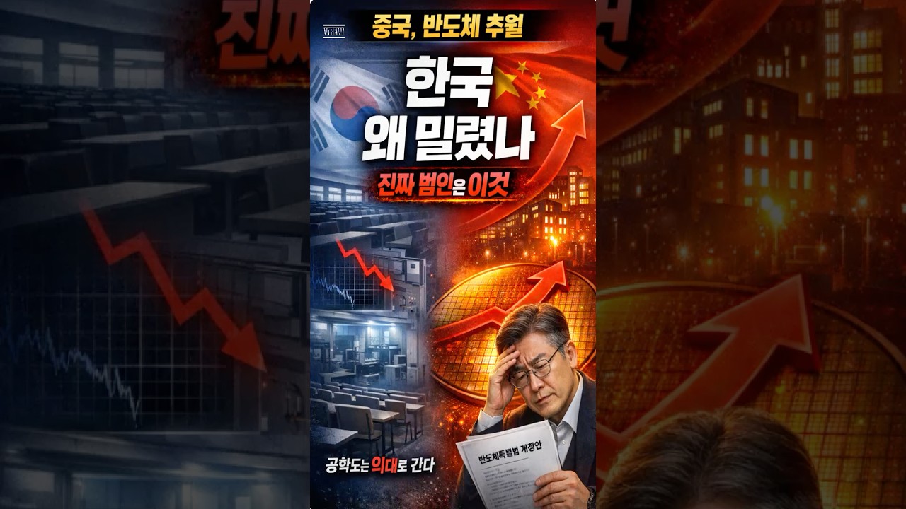 중국에 반도체도 추월당했다, 진짜 범인은 '이 구조'다