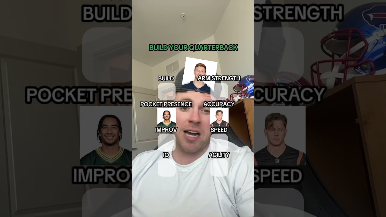 Building the perfect NFL QB #nfl
