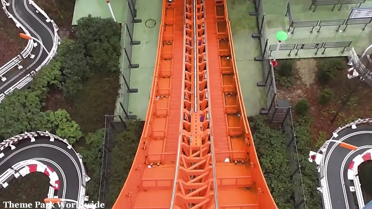RC Racer Front Row On Ride POV - Walt Disney Studios