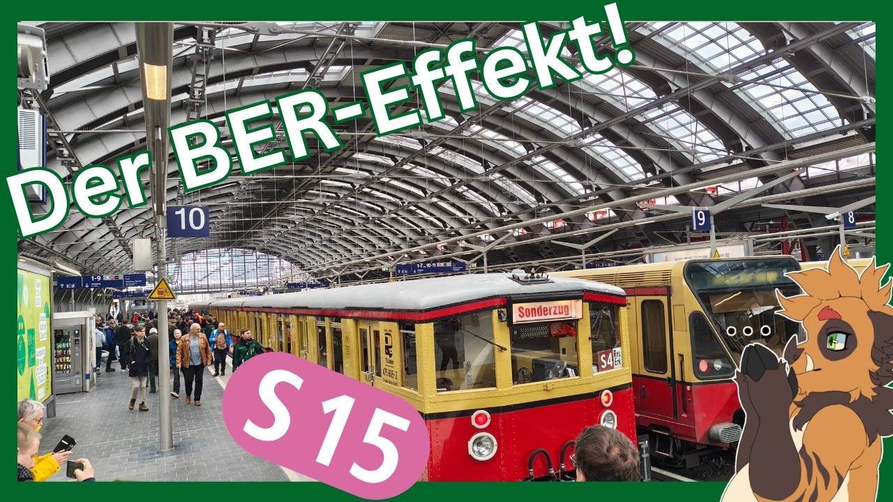 Pannen wie am Fluchhafen? - Berlin's neue S-Bahnstrecke