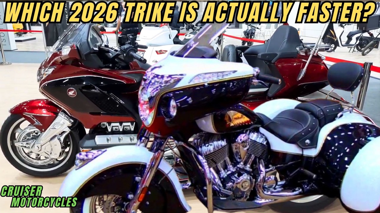 ВОЙНА ТРАЙКИ 2026 — Indian против Gold Wing: становится УЖАСНО! Король трёхколёсных мотоциклов ОП...