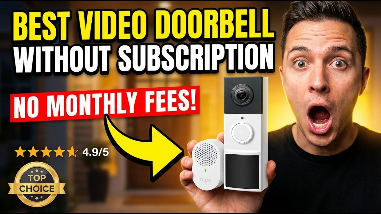 Best Video Doorbell Without Subscription | Finally, NO Monthly Fees!