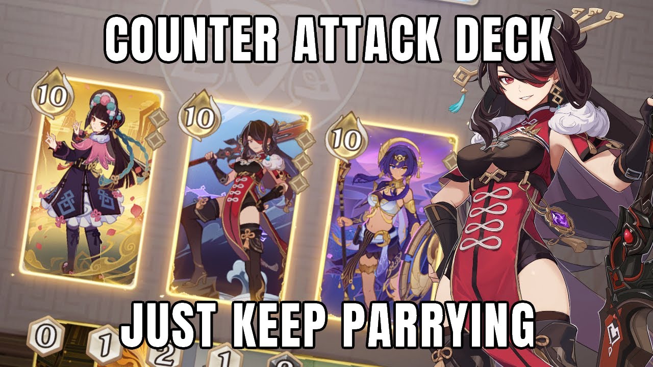 TCG But I Just Use Counter Attacks | Genshin TCG