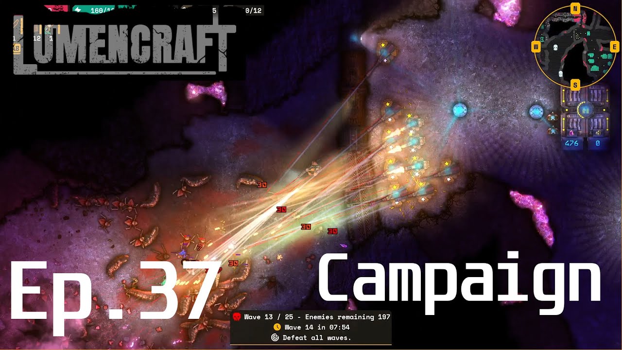 Lumencraft - Gameplay Walkthrough Full Release Ep.37 Resources Secured | No Commentary |