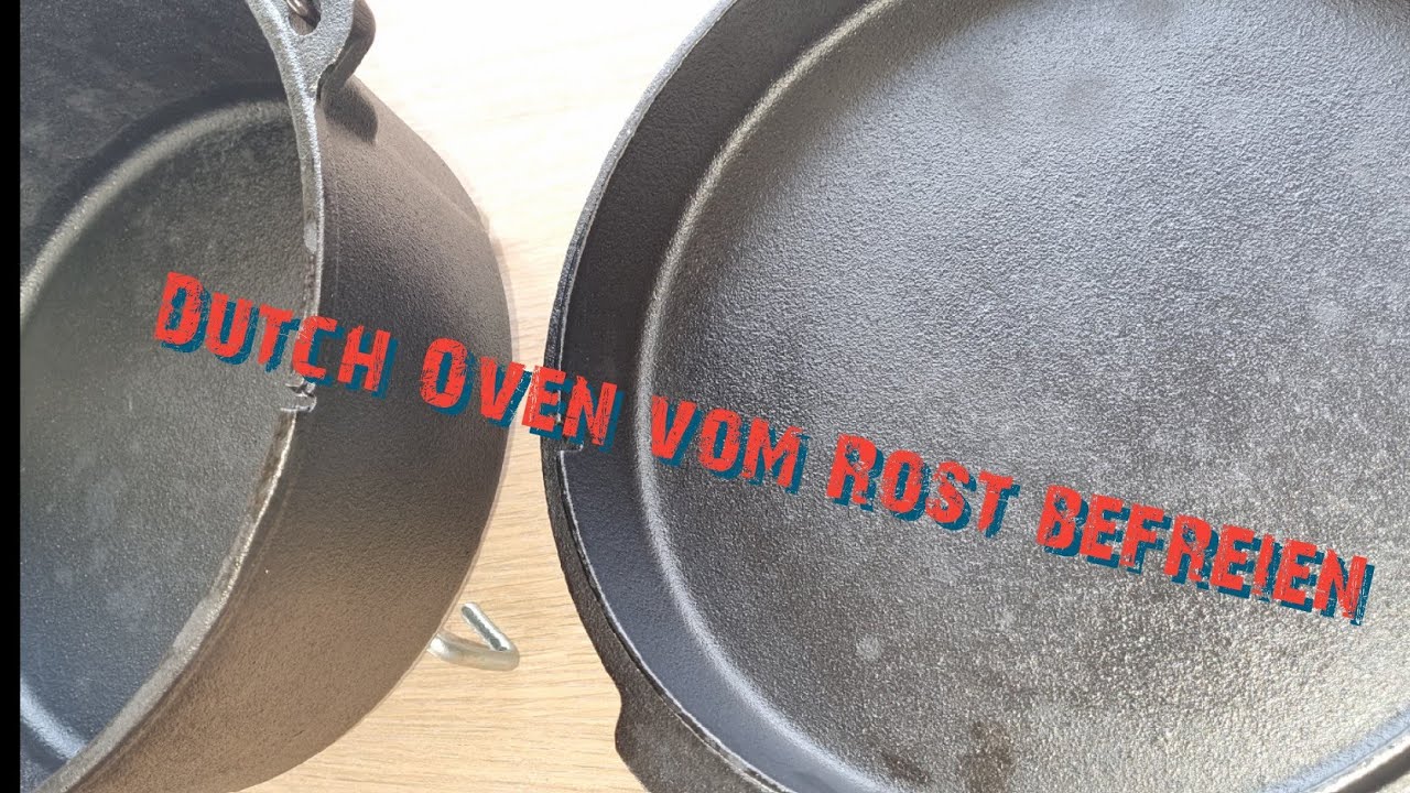 Dutch Oven vom Rost befreien @bbq_toro