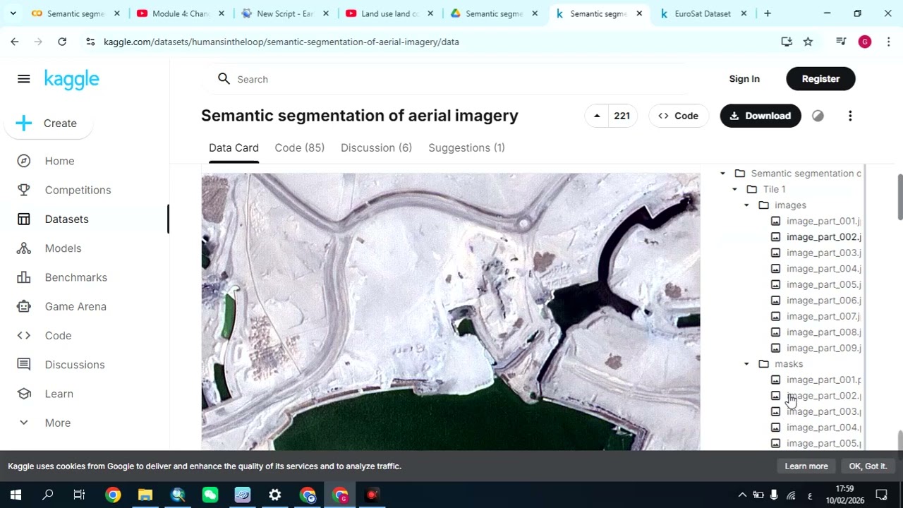 الفرق بين مصطلحي Image Classification وImage segmentation في الإستشعار عن بعد والتعلم العميق