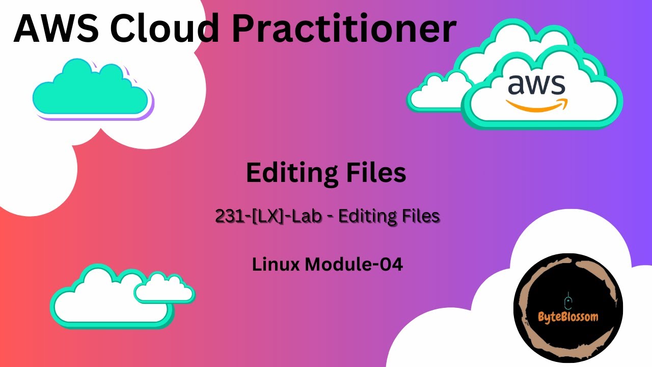 231-[LX]-Lab - Editing Files - AWS Cloud Practitioner #aws #clouds #linux #cloudcomputing