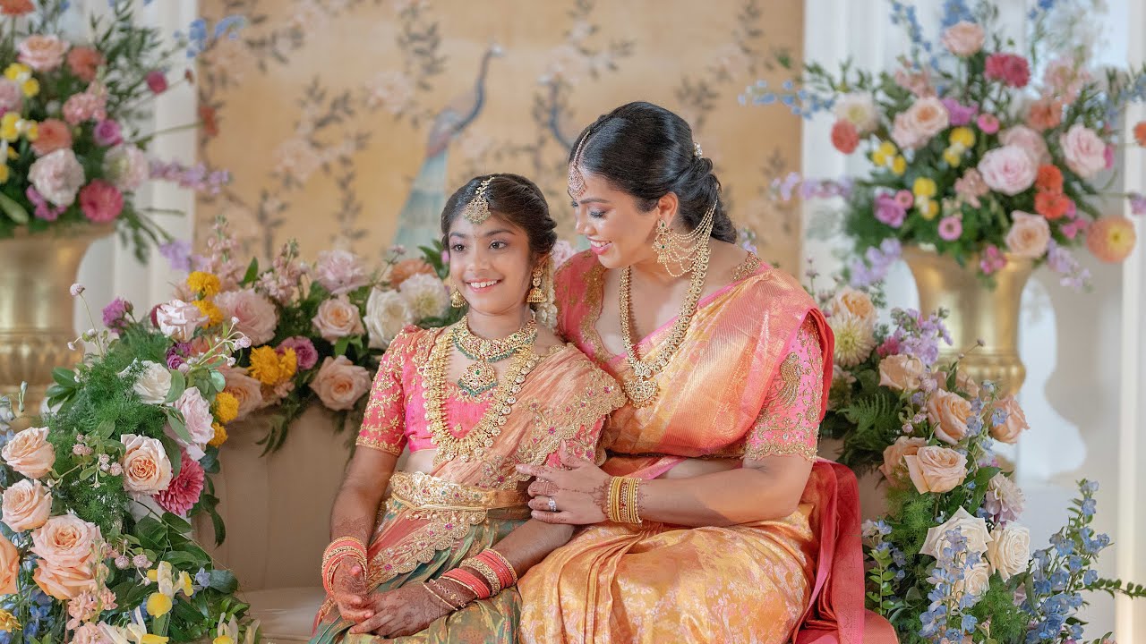 RAAGA HALF SAREE CEREMONY | RALEIGH, USA | 4K