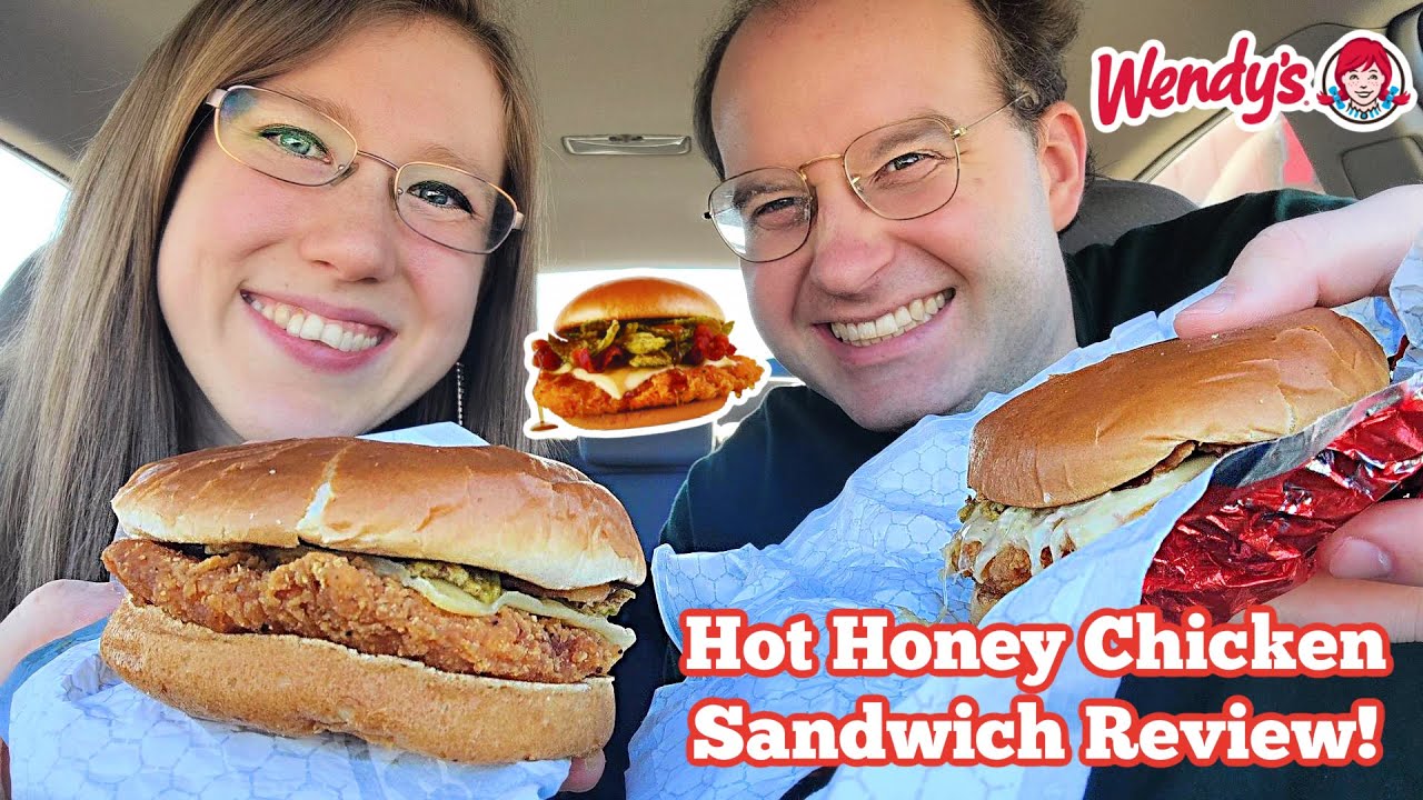 Wendy's® Classic & Spicy Hot Honey Chicken Sandwich Review!