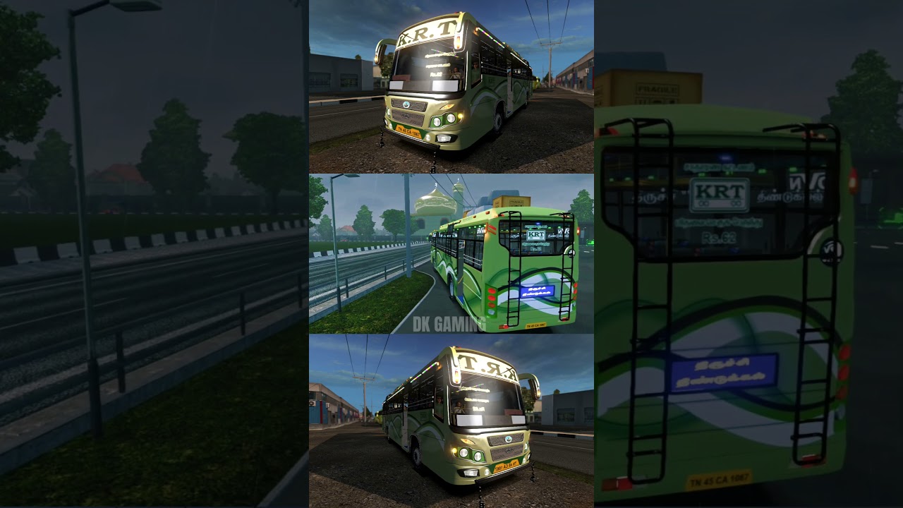 TN PRIVATE BUS KRT GAMEPLAY/DK GAMING/ETS2 #explorepage #trending #youtubeshorts #viralshort
