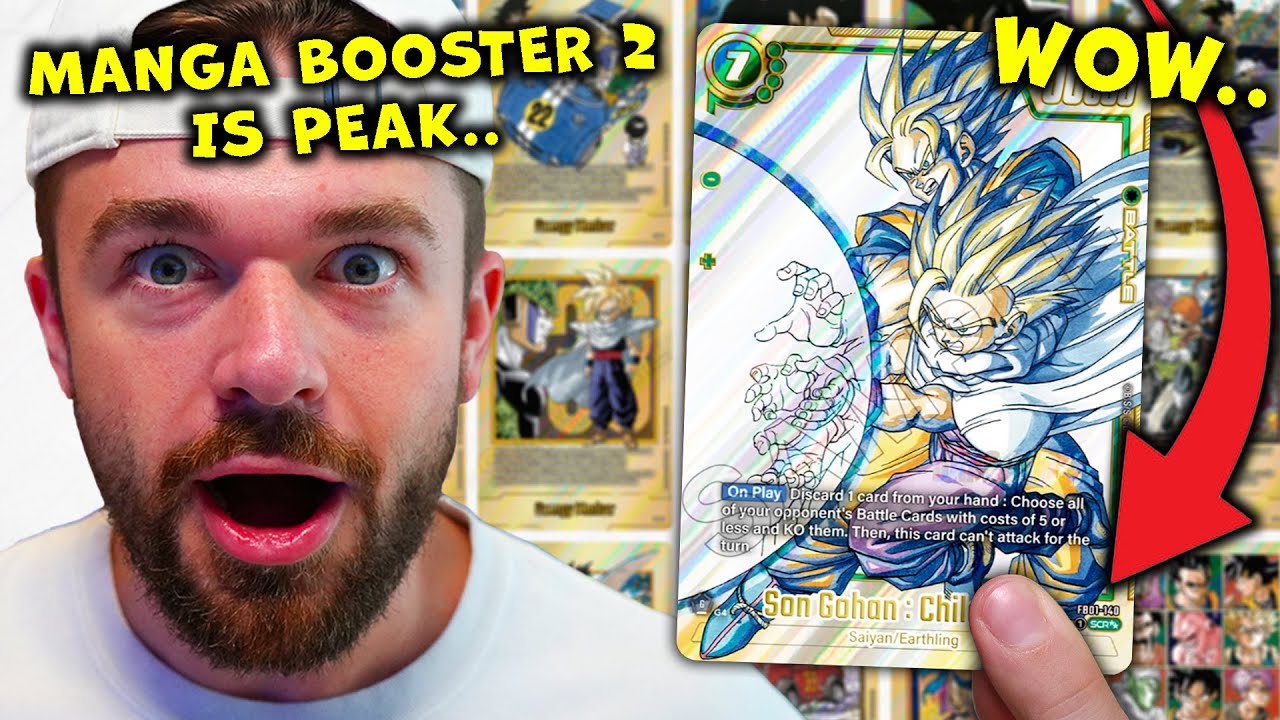НОВЫЕ карты Dragon Ball Manga Booster 2 выглядят УДИВИТЕЛЬНО!