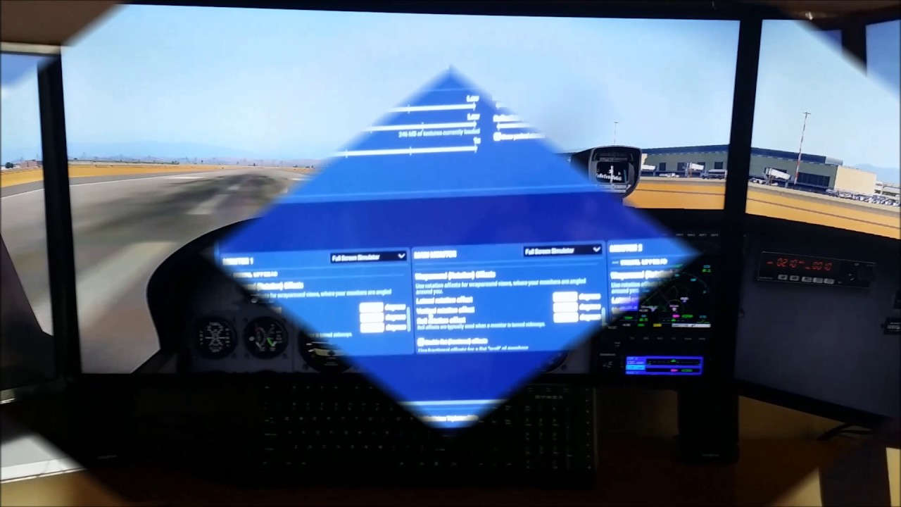 Thriple Monitors for X-plane11