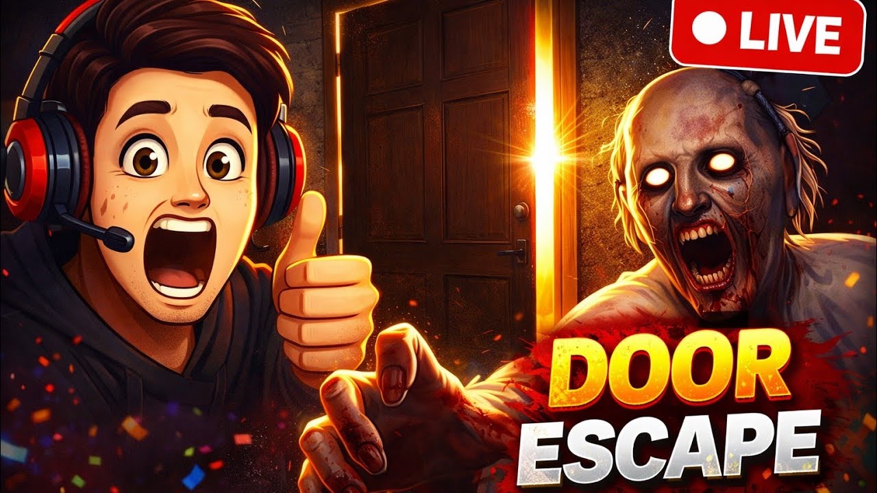 Granny Chapter 2 LIVE 👻 Aaj Door Escape Karke Rahunga!Ya