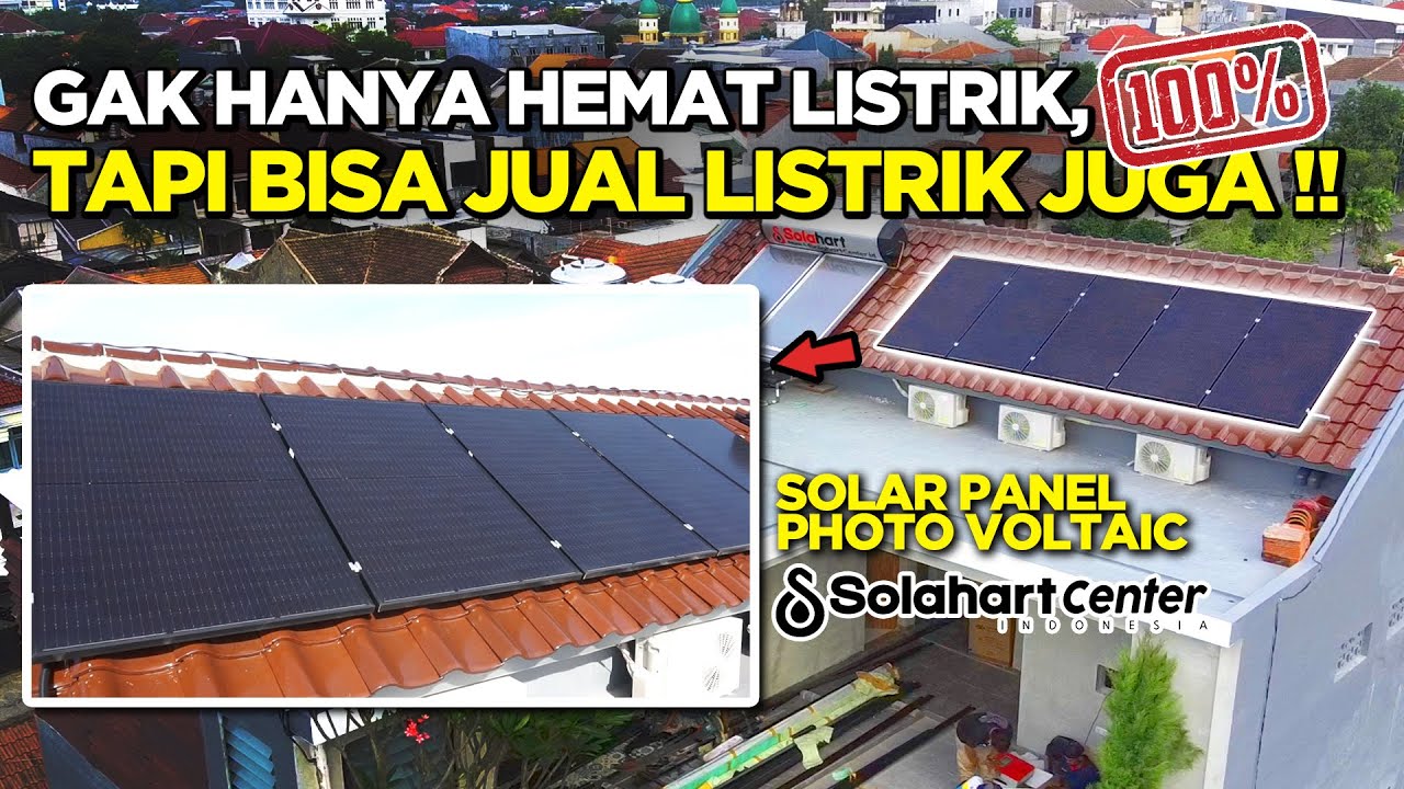 CUAN‼️JUALAN LISTRIK DARI RUMAH DENGAN SOLAR PANEL
