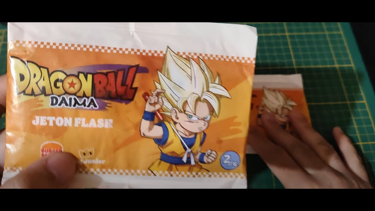 Распаковка и обзор игрушки Dragon Ball Daima от Burger King | Сюрприз для детского питания