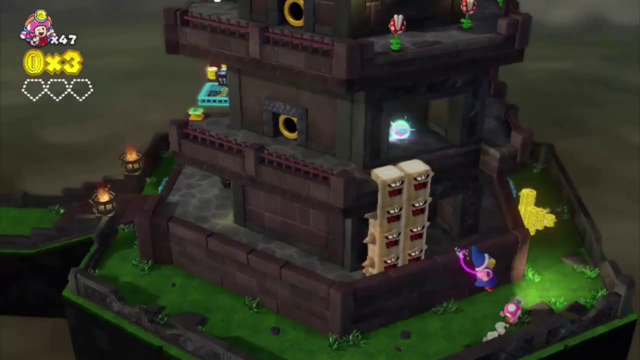 Captain Toad Treasure Tracker - Buch 3 - Level 18 - Kameks Mondscheinturm