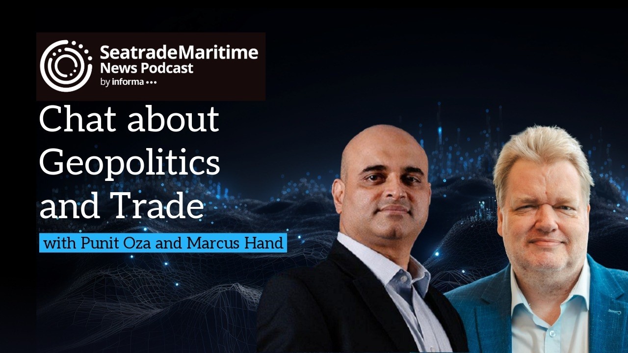 Seatrade Maritime Podcast - Conflict in the Middle East and impact on global trade
