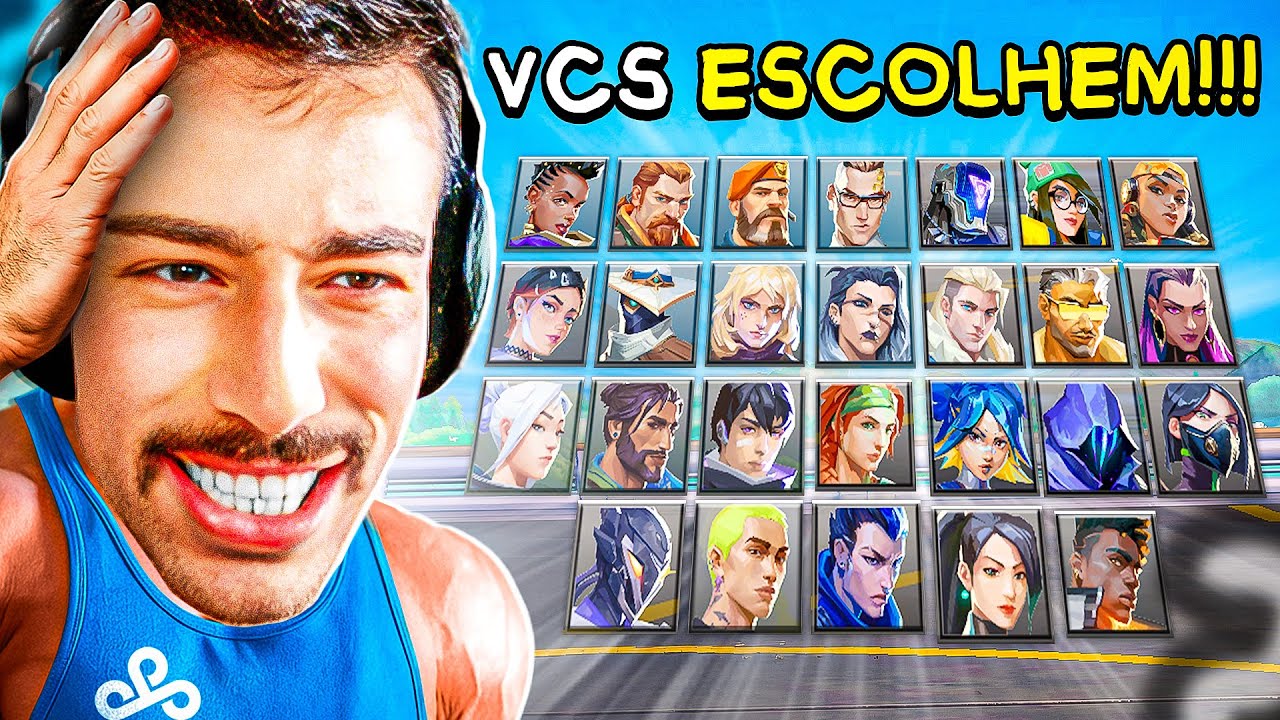 DEIXEI OS VIEWERS ESCOLHEREM MEU AGENTE! (Ft. ⁨@guigzvlr) - TcK10