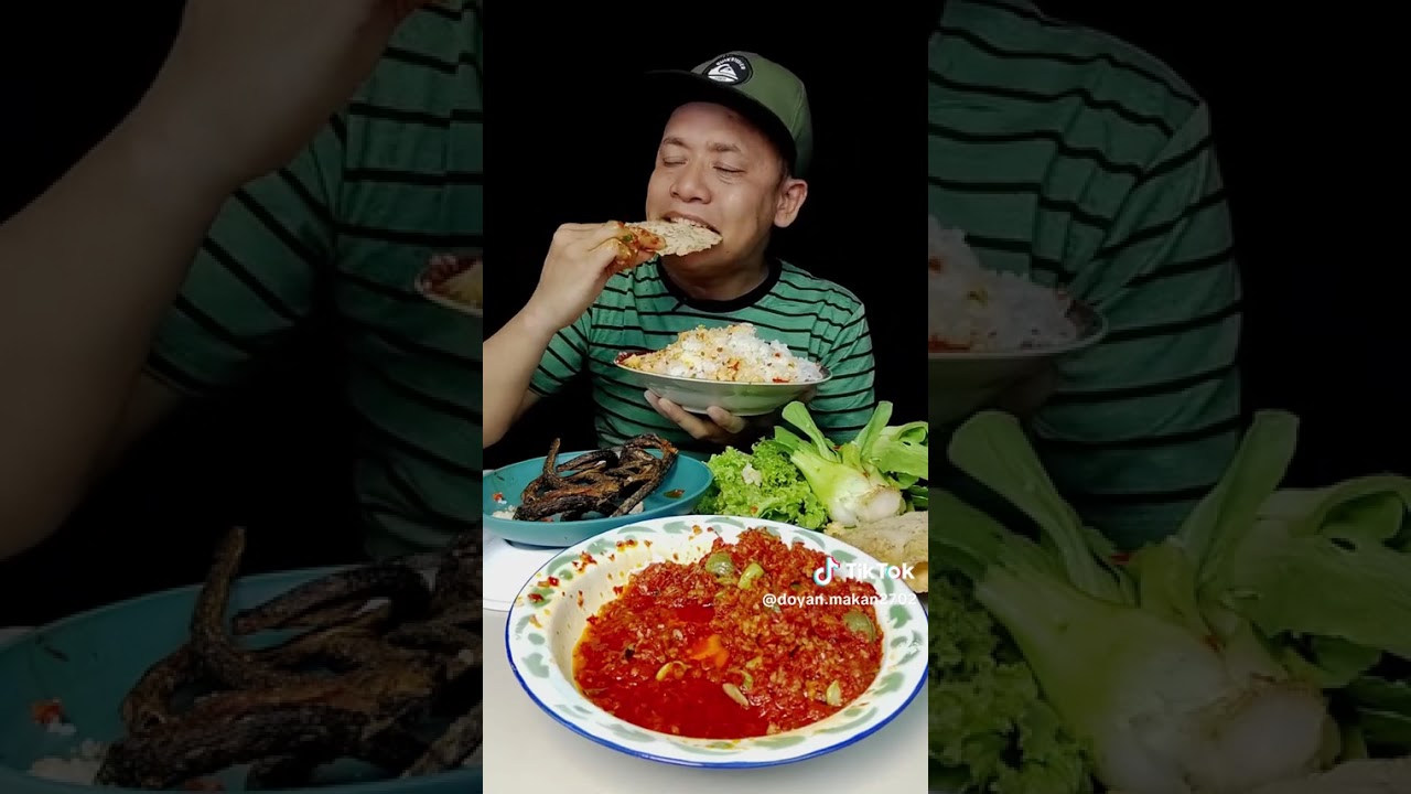 Mukbang ular air goreng, ala bang Ucil kuclup 
