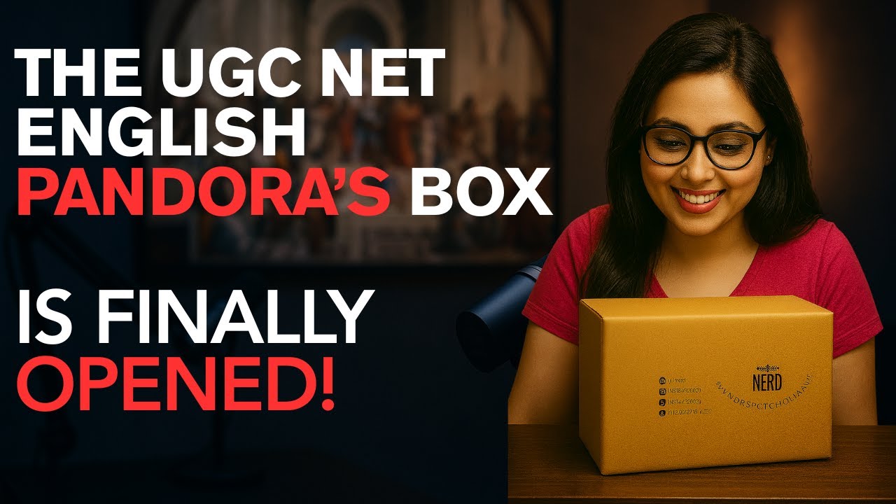 The UGC NET English Pandora’s Box is finally OPENED!
