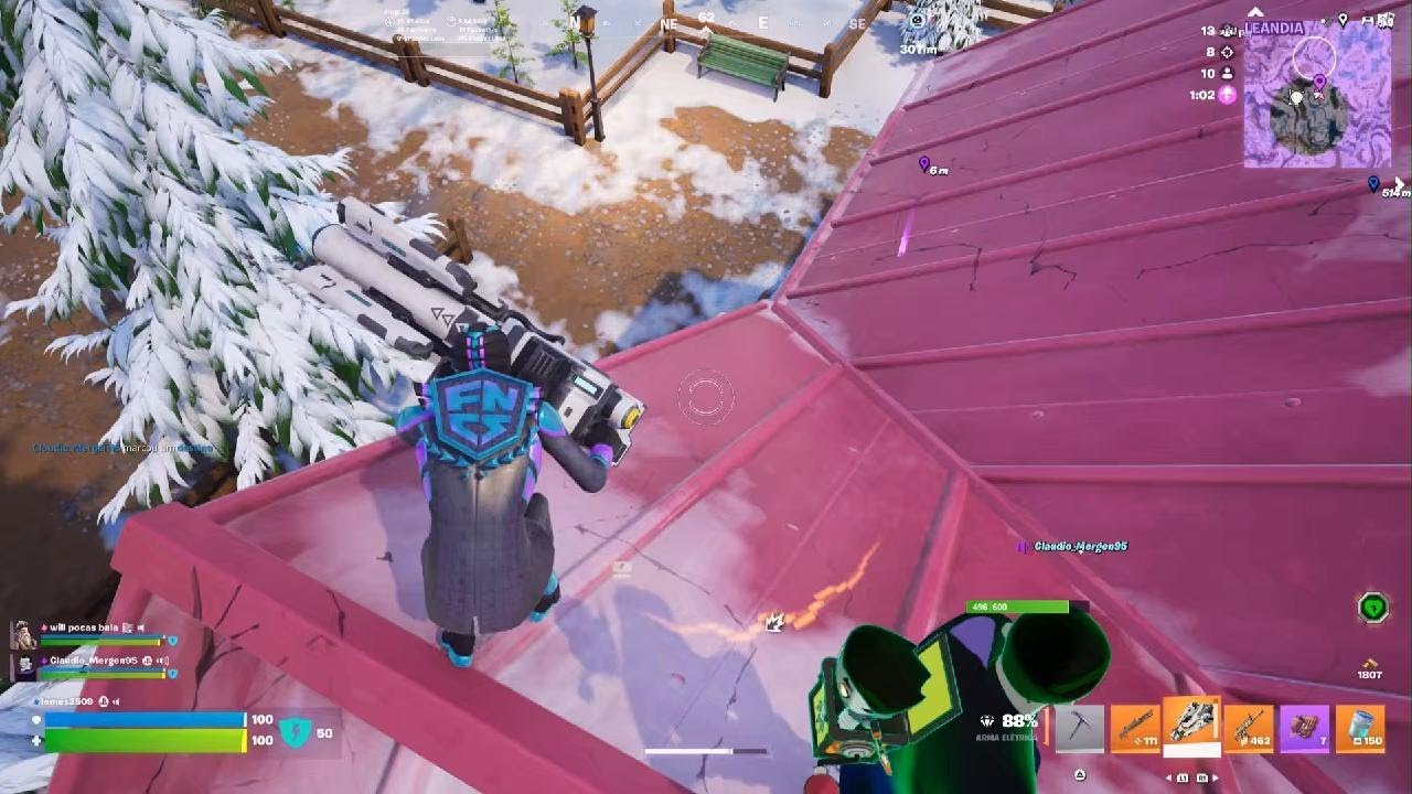 Fortnite: Segunda Vitória Royale de Trio Modo Trocação 22/12/2025