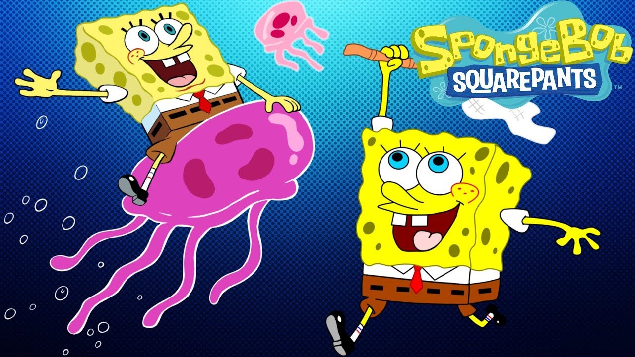 Spongebob Movie Game Jellyfish Hunter Baby Kids Funny