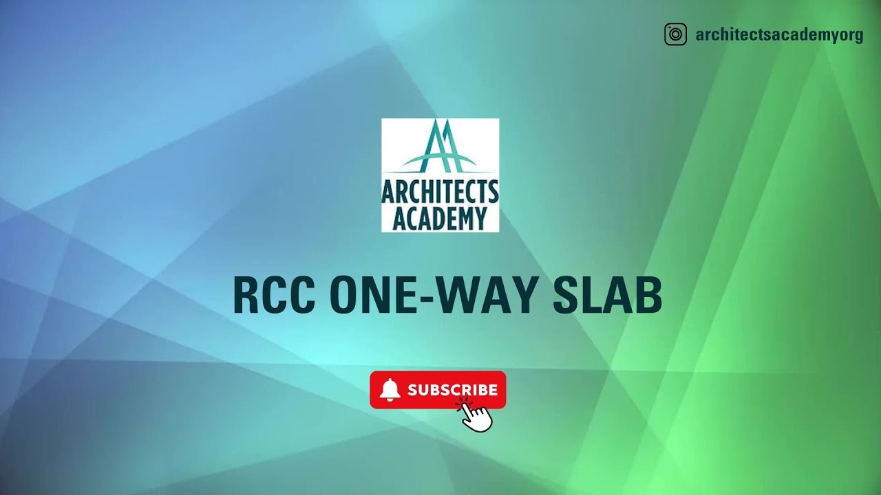 RCC One - Way Slab