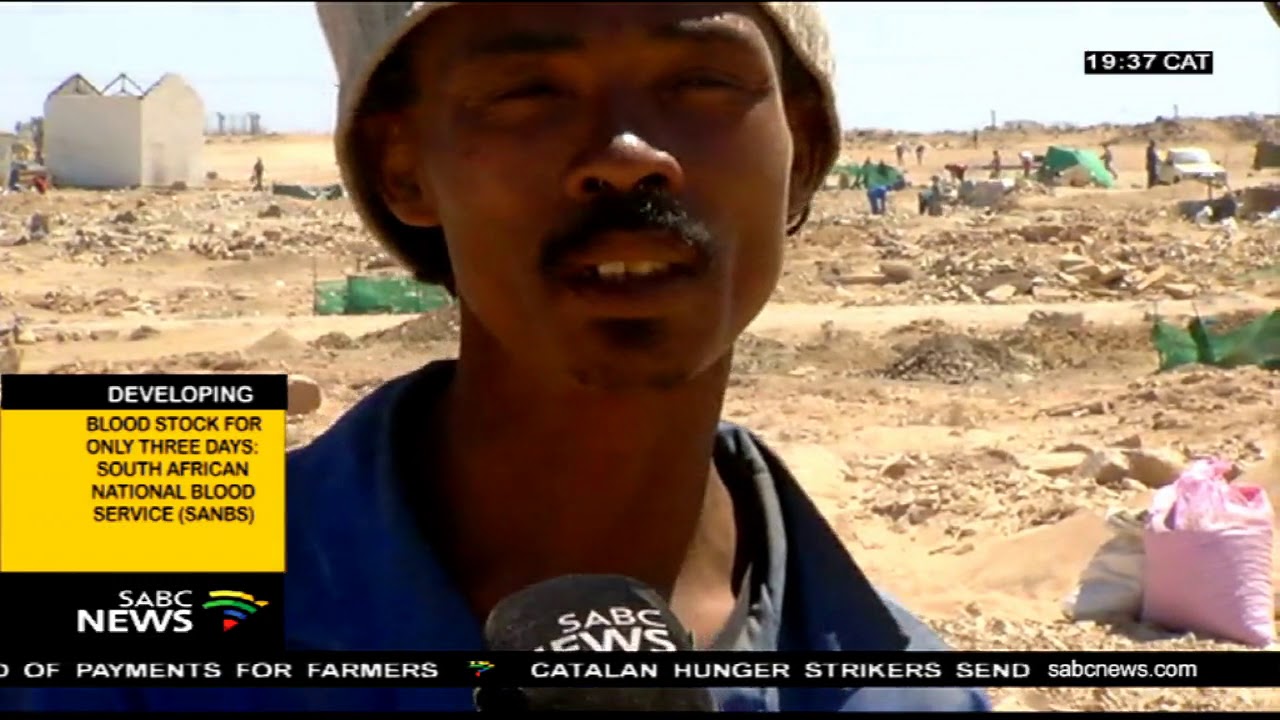 Northern Cape illegal miners refuse to stop mining