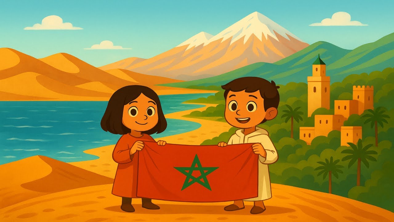 🇲🇦 Mon doux pays le Maroc ! – Poème de Bousselham Jamal