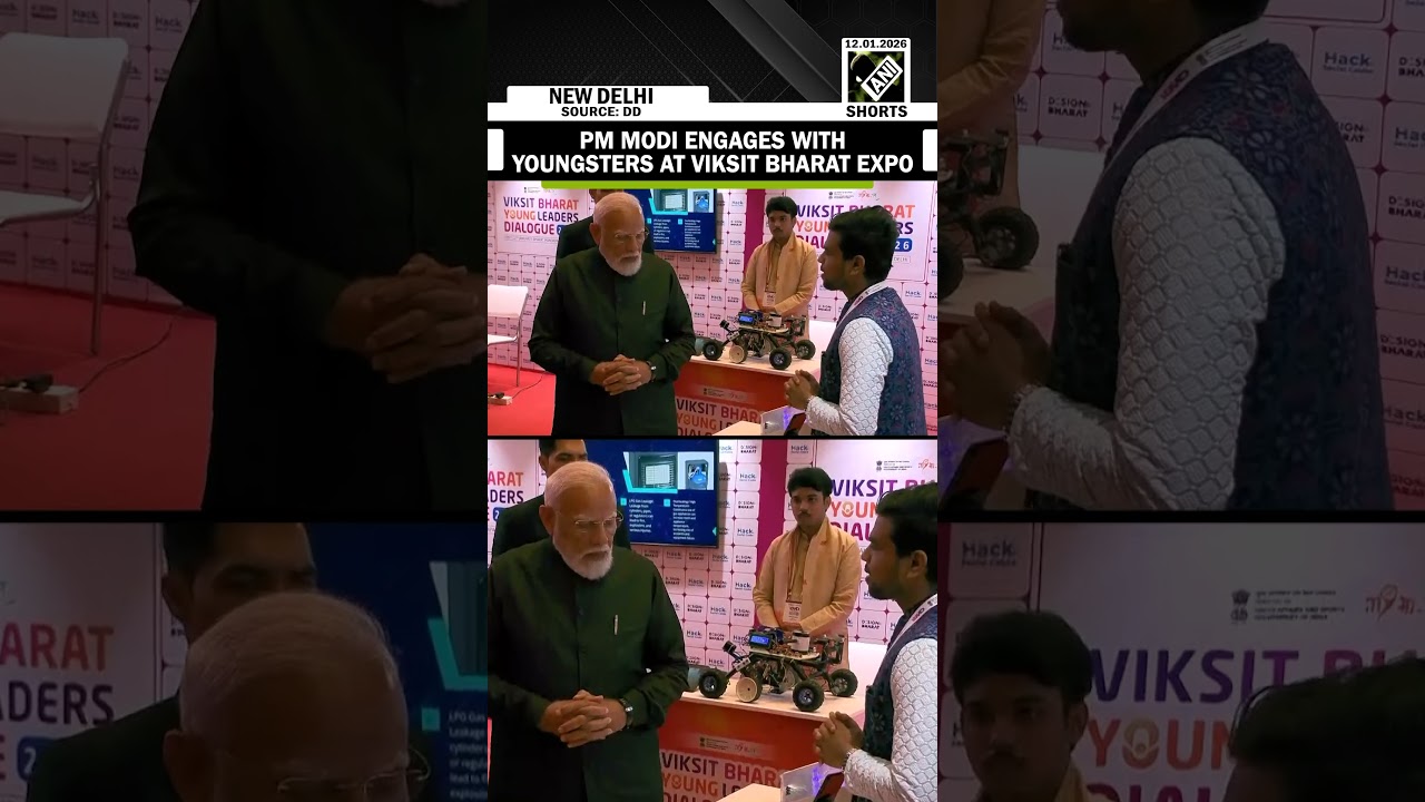 PM Modi interacts with youth at Viksit Bharat Dialogue 2026, inspiring innovation, vision