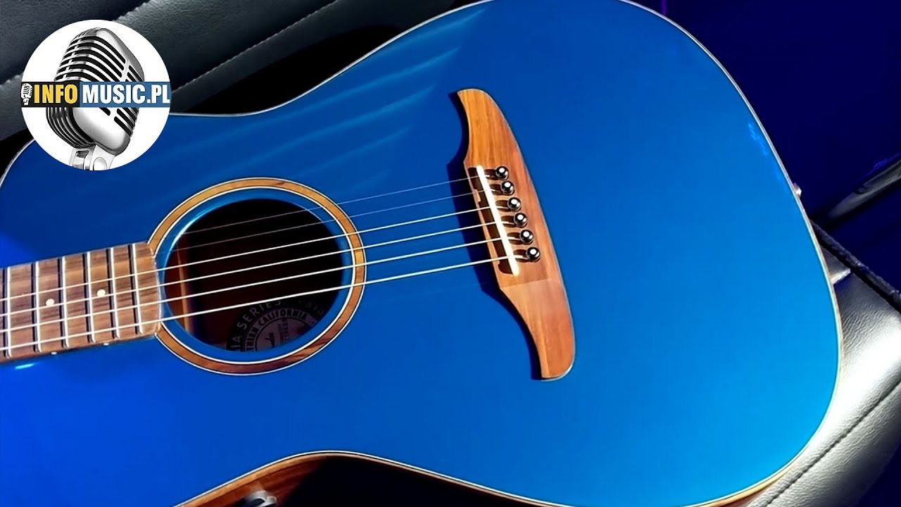 Fender Malibu Classic Cosmic Turquoise - Test w Infogitara.pl