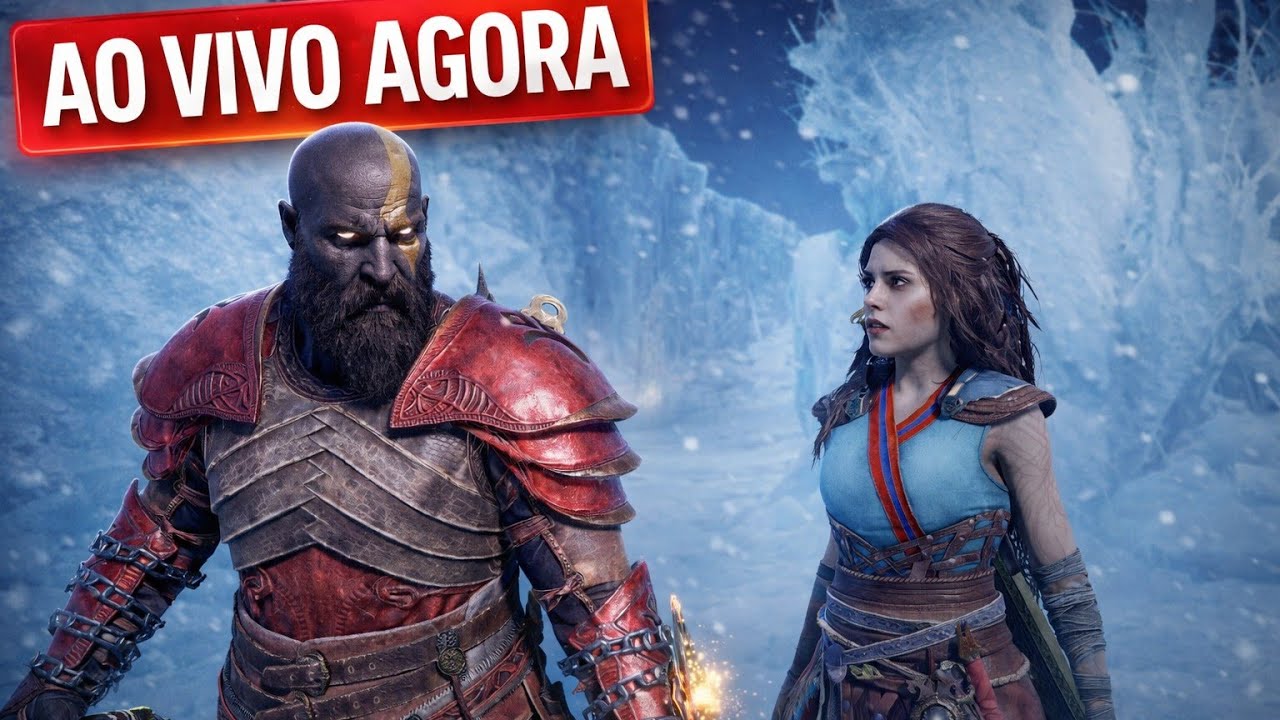 🔥 HOJE É O FIM! GOD OF WAR RAGNAROK FINAL AO VIVO