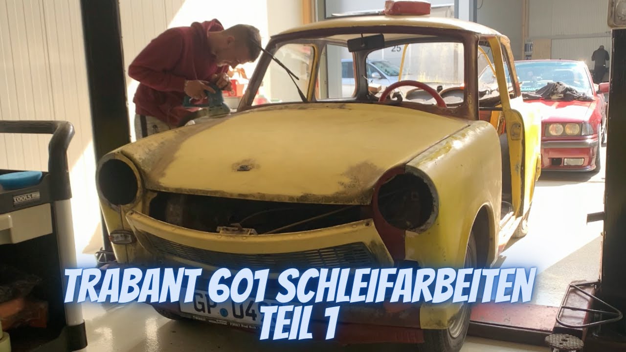Trabant 601 Schleifarbeiten Teil 1! --- Motorrad Update! --- LifestyleGarage