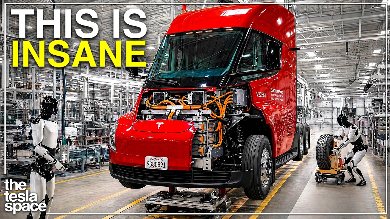 Обновление информации о Tesla Semi в 2026 году: производство начинается прямо сейчас!