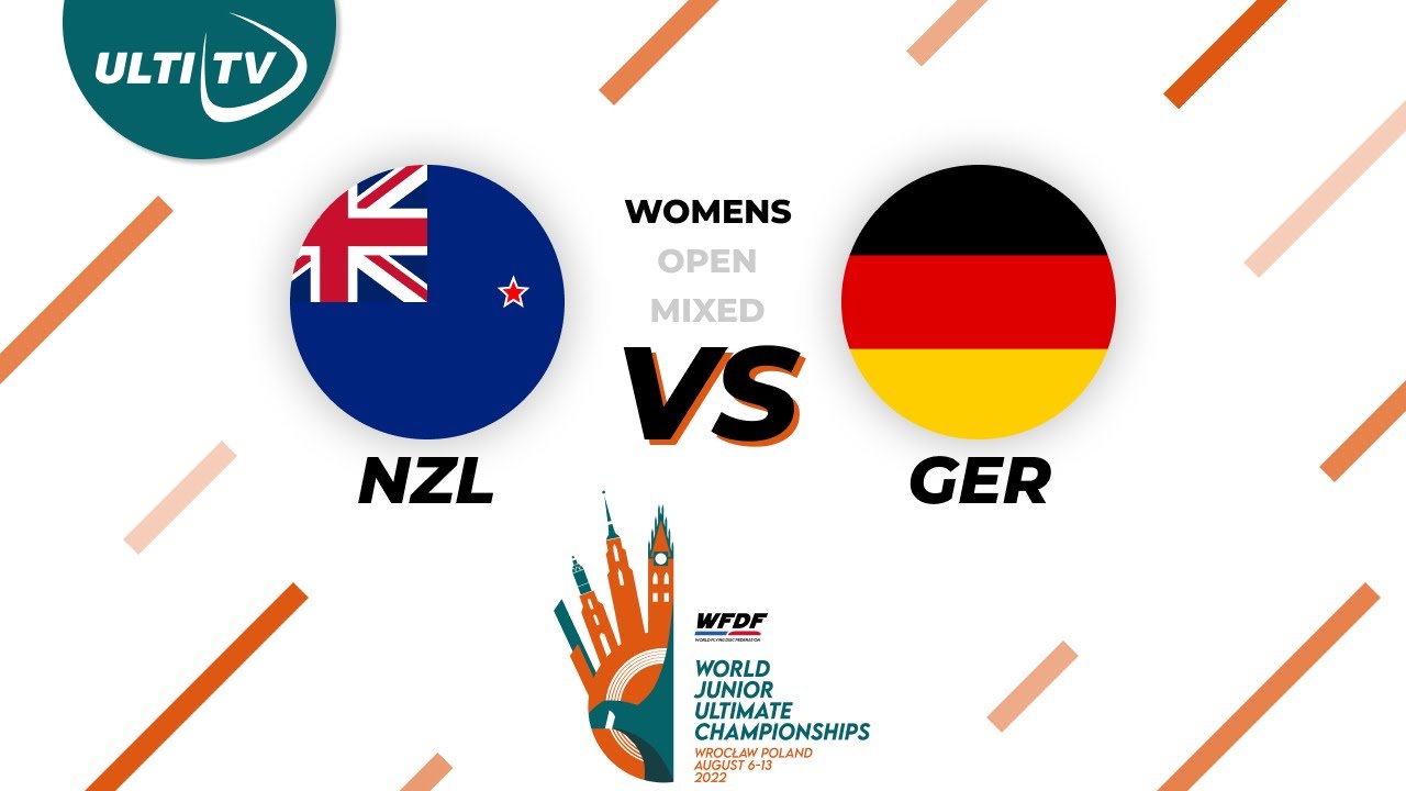 New Zealand vs. Germany - JJUC 2022 - U20 Women's - Pool Play