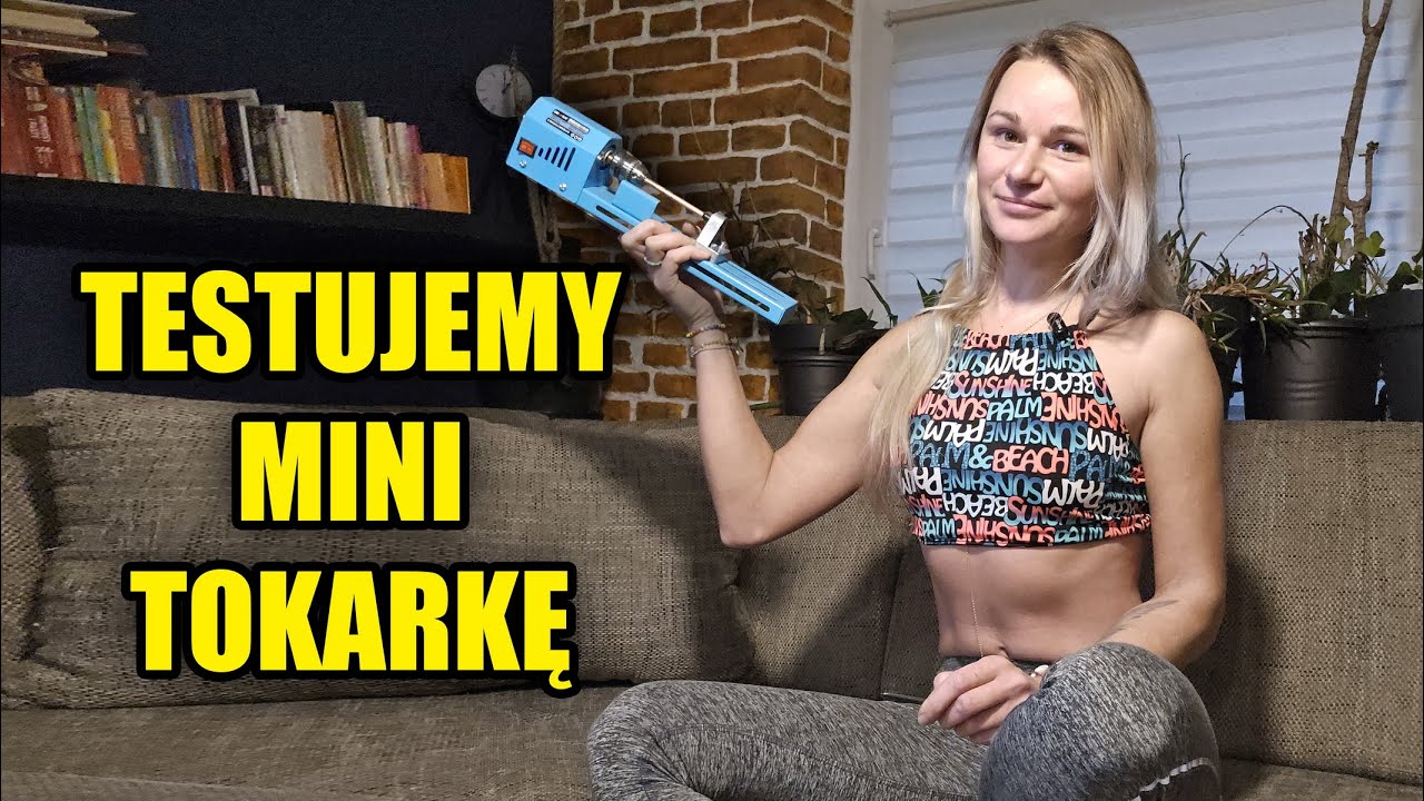 Nasza nowa tokarka :) testujemy !!!! :)