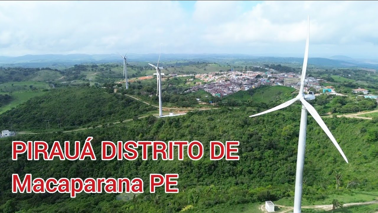 PIRAUÁ DISTRITO DE MACAPARANA PERNAMBUCO BRASIL 