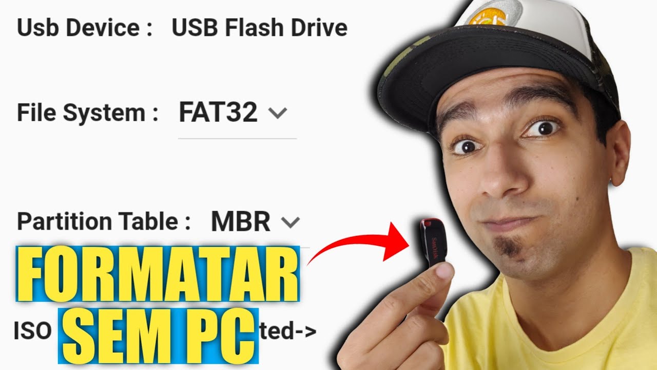 Como formatar o pendrive pelo celular | Formato compatível para o PS3