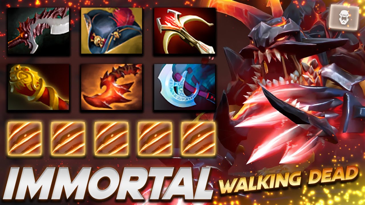 Lifestealer Immortal Walking Dead - Dota 2 Pro Gameplay [Watch & Learn]