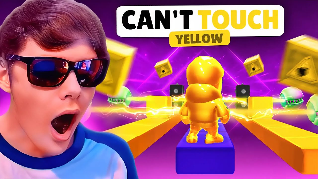 YELLOW COLOR BATTLE IN STUMBLE GUYS!
