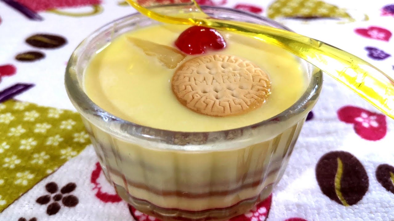🍍🥄POSTRE CREMOSO DE PIÑA Y GALLETA ✔️EN 5 MINUTOS CON BATIDORA✔️//BEATRIZ COCINA.