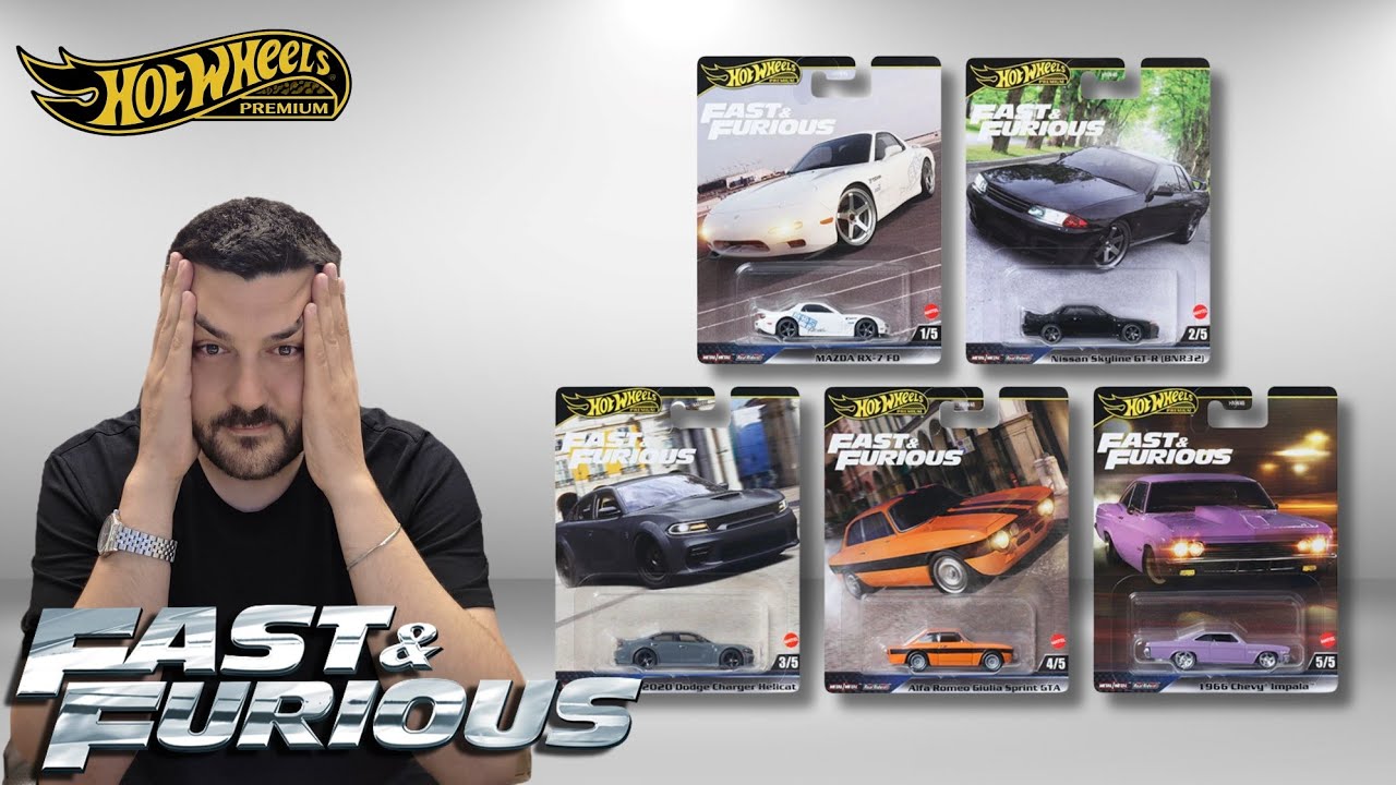 Открытие набора Hot Wheels «Форсаж»! 🚗🔥 Я подробно осмотрел все машины!